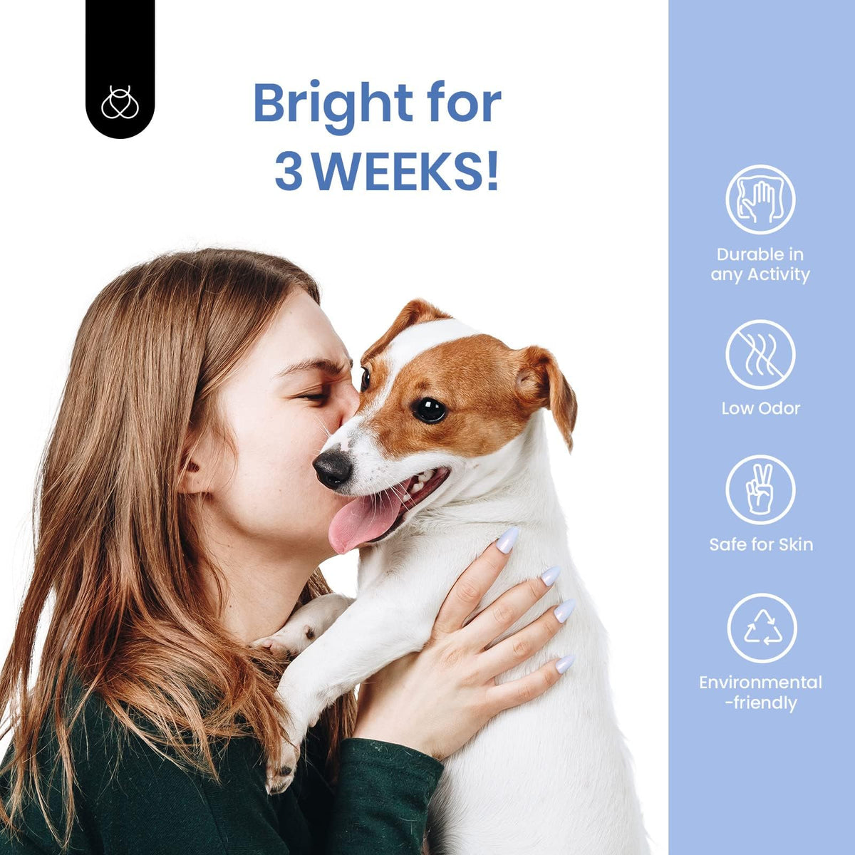 beetles bottle next to LED lamp ready for curing — shows proper application setup