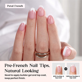 Beetles press-on nails labeled sizes 0–15 close-up for quick fit selection