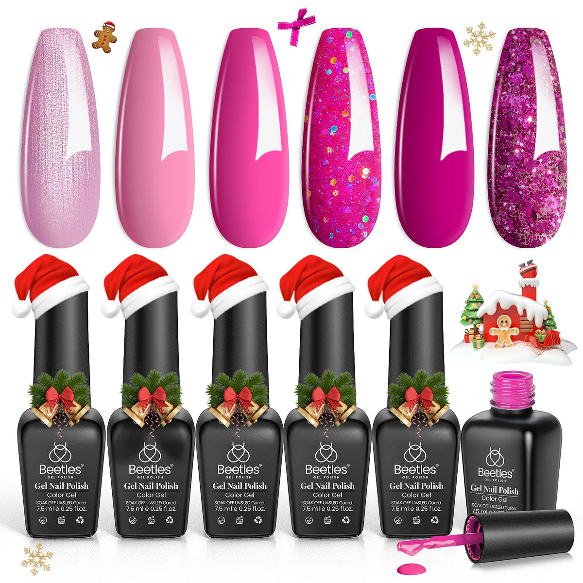 beetles Gel Polish gift box styled for presentation showing gifting appeal