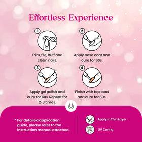beetles Gel Polish applied during at-home manicure demonstrating easy use