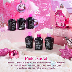 beetles Gel Polish six bottles arranged to show color range and versatility