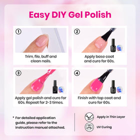 Beetles Gel Polish gift wrap presentation styled for gifting with ribbon and pink theme
