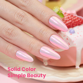 beetles Gel Polish brush stroke texture showing smooth self-leveling finish