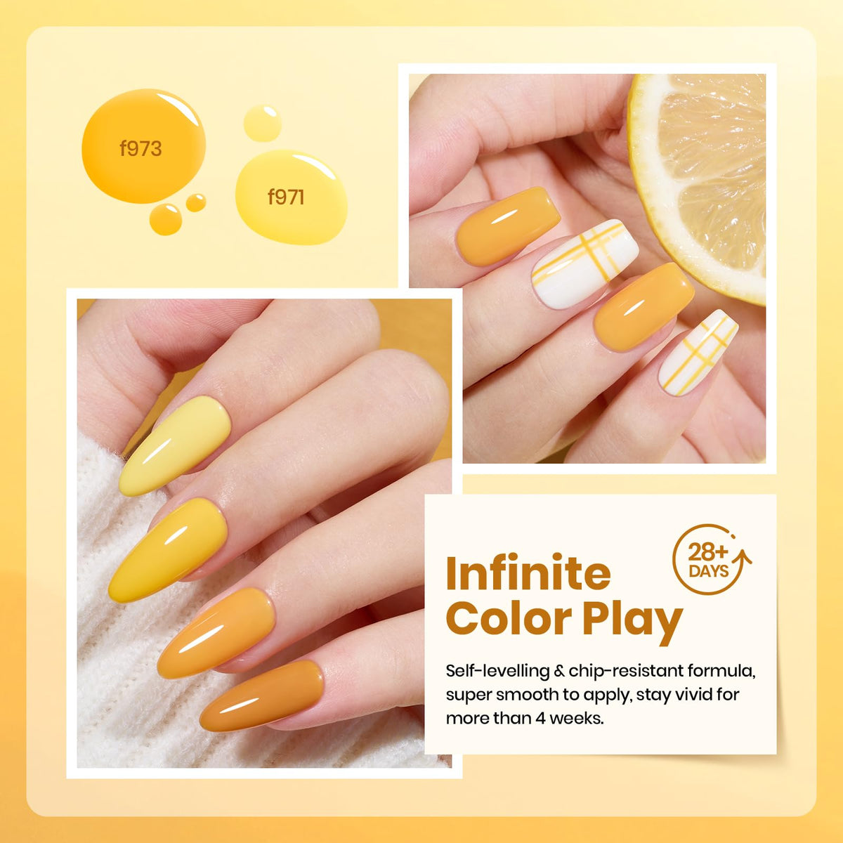 Beetles polish applied on nails cured under lamp showing glossy result benefit