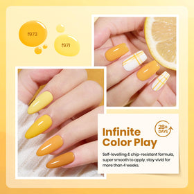 Beetles polish applied on nails cured under lamp showing glossy result benefit