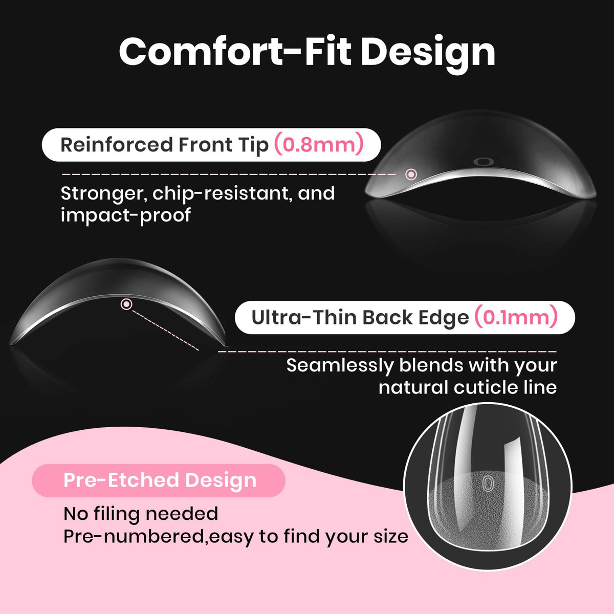 beetles gel polish press-on nails worn styled nails for long-lasting look