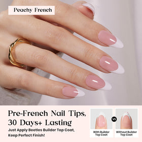 beetles gel polish arranged press-on set displaying 210 pieces and versatility