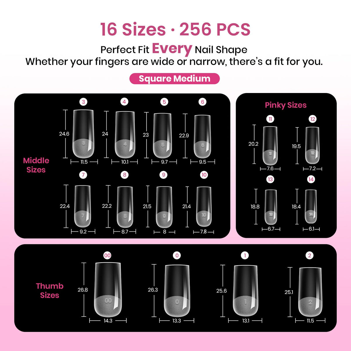 Beetles Gel Polish finished press-on manicure showcasing polished results