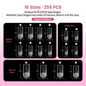 Beetles Gel Polish finished press-on manicure showcasing polished results