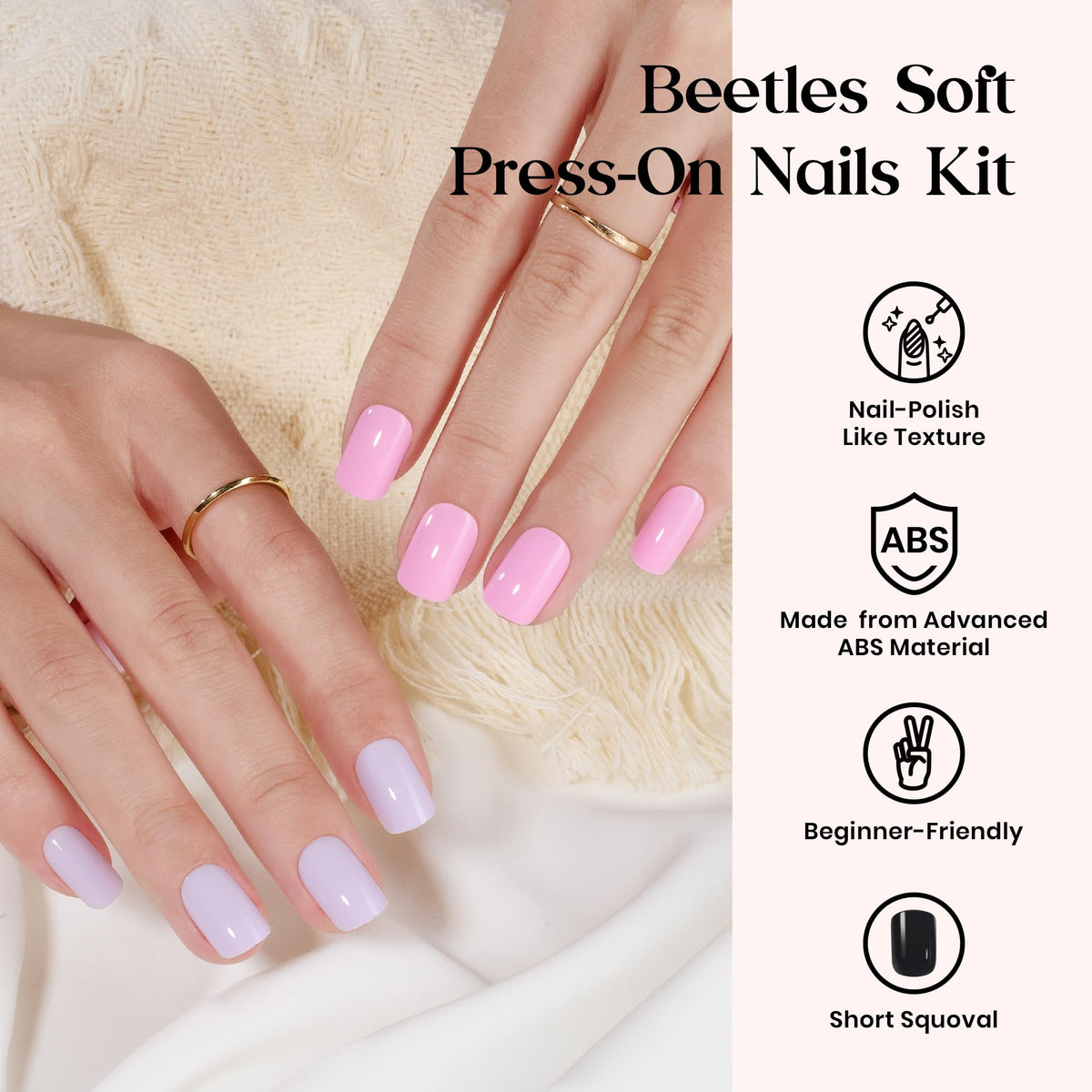 beetles prism pop color selection flatlay displaying 24 shades variety