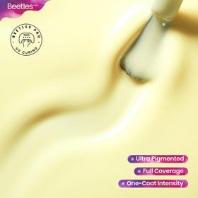 beetles polish texture pool highlighting creamy, even consistency for smooth finish