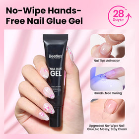 Beetles Gel Polish glass dropper remover demonstrating controlled gentle removal