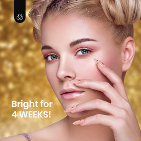 beetles Gel Polish curing under salon LED lamp to show professional-strength curing reliability