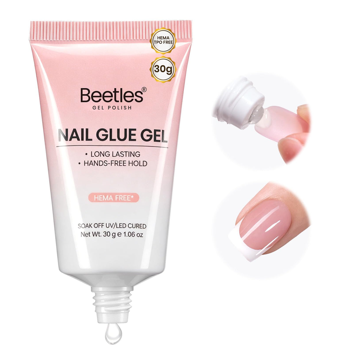 Beetles gel in a salon setting for professional, consistent results