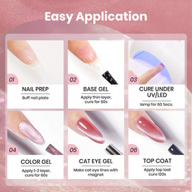 beetles salon-style setup with lamp and tools for professional DIY manicure