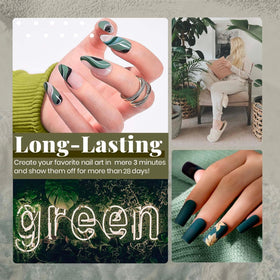 Beetles Gel Polish 7.5ml bottle next to ruler showing compact travel-friendly benefit