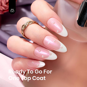 beetles Gel Polish held in hand for size comparison showing travel-friendly benefit