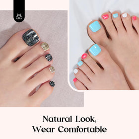Beetles Gel Polish spread showing all 12 sizes for accurate scale and selection