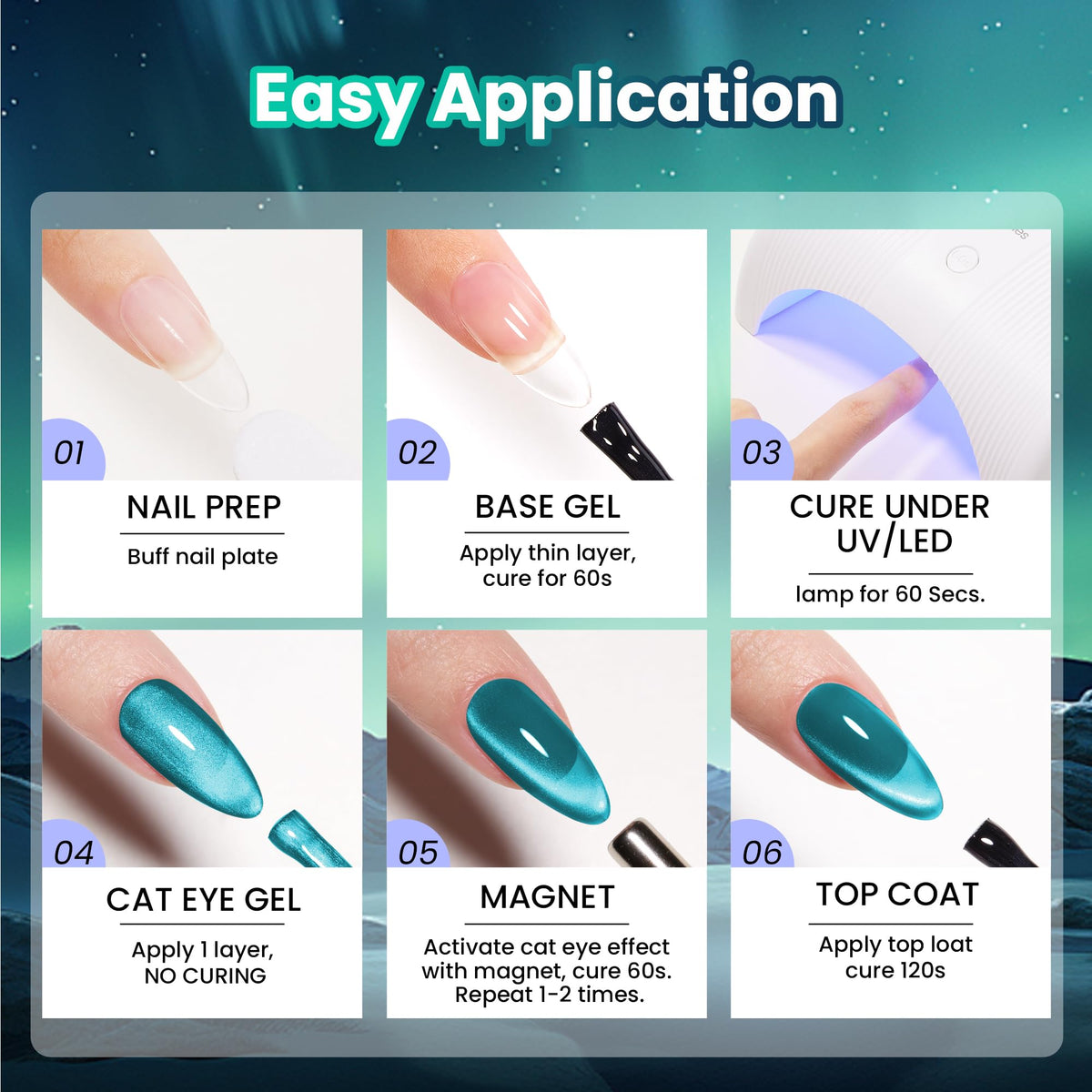 beetles bottles in hand showing compact kit size and portable salon-quality convenience