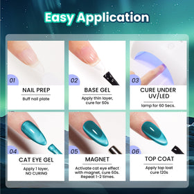beetles bottles in hand showing compact kit size and portable salon-quality convenience