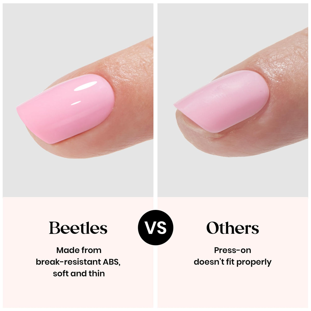 beetles size selection guide showing 15 sizes for accurate fit