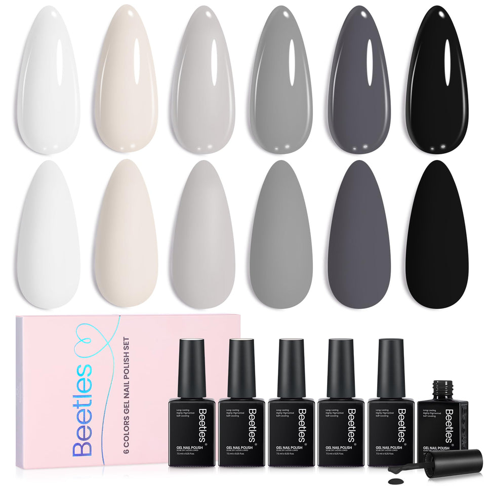 Beetles front packaging showing six soft eclipse gel bottles and clear labeling, perfect gift
