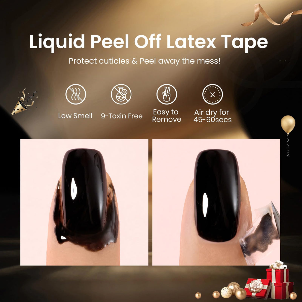 beetles stamped french tip demo on nails illustrating crisp, salon-quality finish