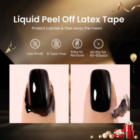 beetles stamped french tip demo on nails illustrating crisp, salon-quality finish