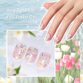 Beetles floral stickers and double-ended dotting pen laid out, aids easy nail art