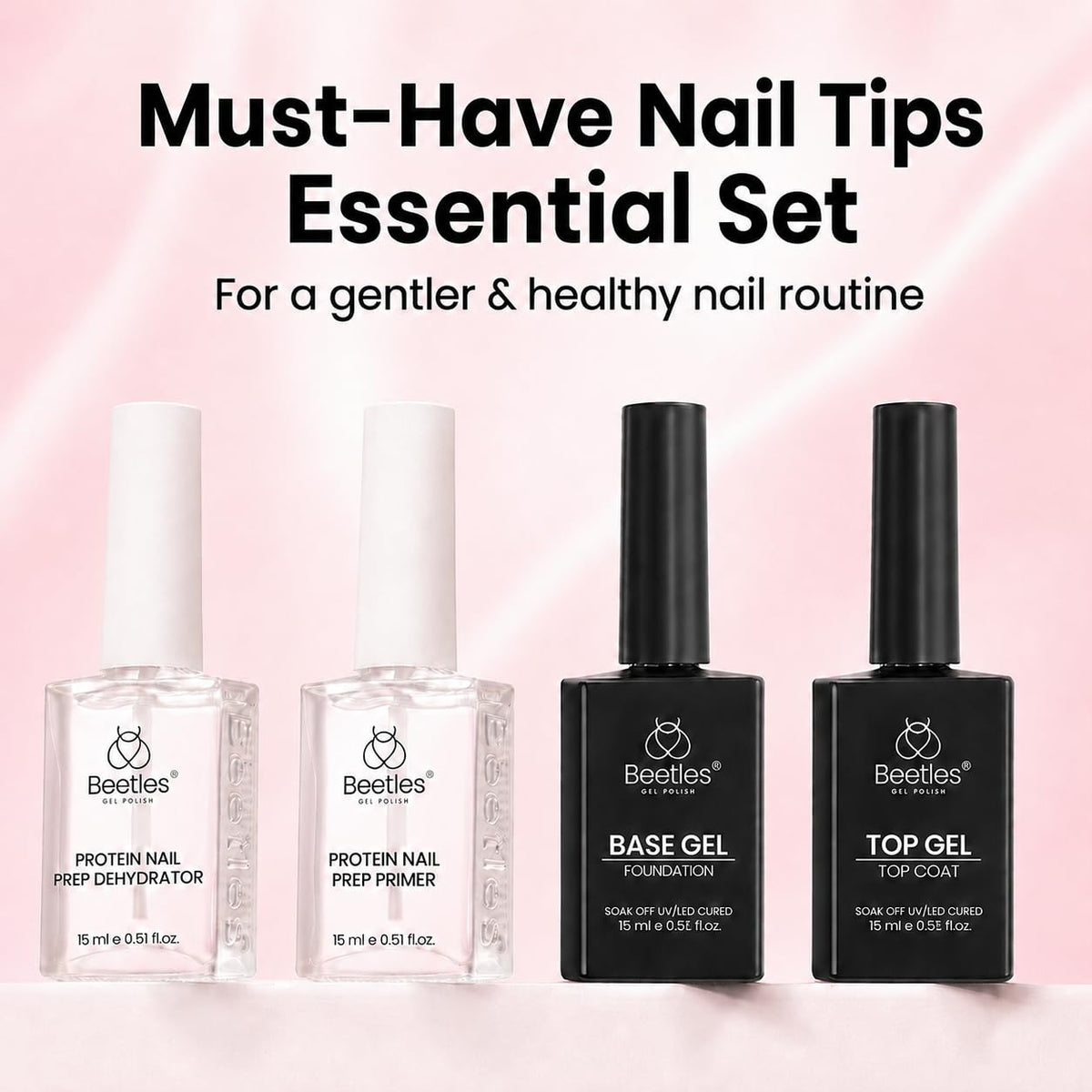 beetles completed medium stiletto nails shown in daily-wear setting