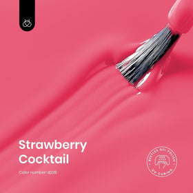 Beetles brush stroke of Strawberry Cocktail showing smooth coverage benefit