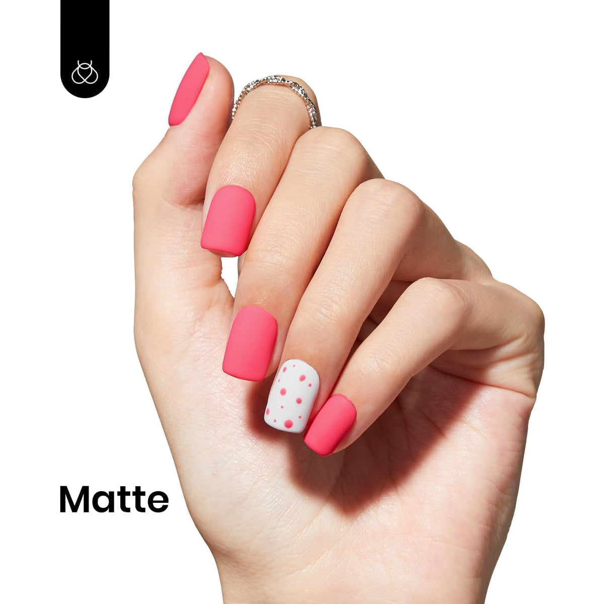 Beetles polish cured on nails under LED lamp showing glossy long-wear benefit