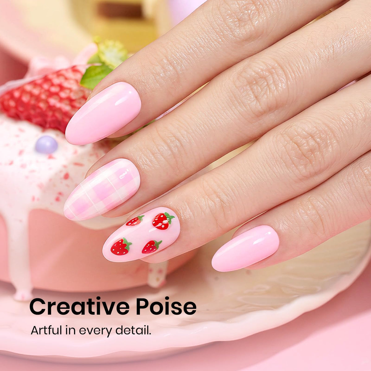 Beetles polish texture close-up highlighting creamy consistency for even coats