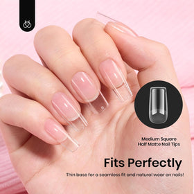 beetles styled manicure showing finished polish for salon-quality look