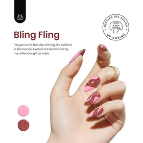 beetles swatch collection on nail fan demonstrating each c314–c319 shade for selection