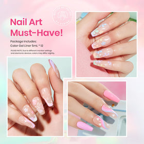 Beetles fan swatches of pastel colors to preview shade layering and combos