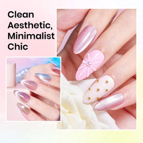 beetles nail wheel swatches showing jelly translucent shades, visual color guide