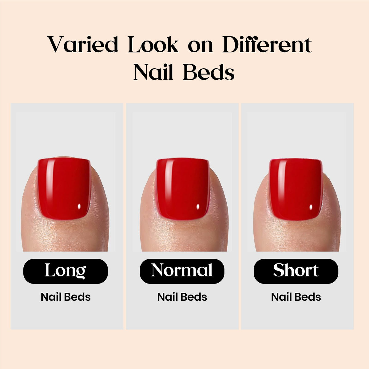 Beetles Gel Polish edge thickness detail showing durable 0.4mm strength benefit