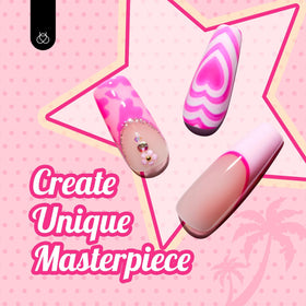 beetles texture glitter topcoat close-up showing sparkle benefit: adds glossy shimmer