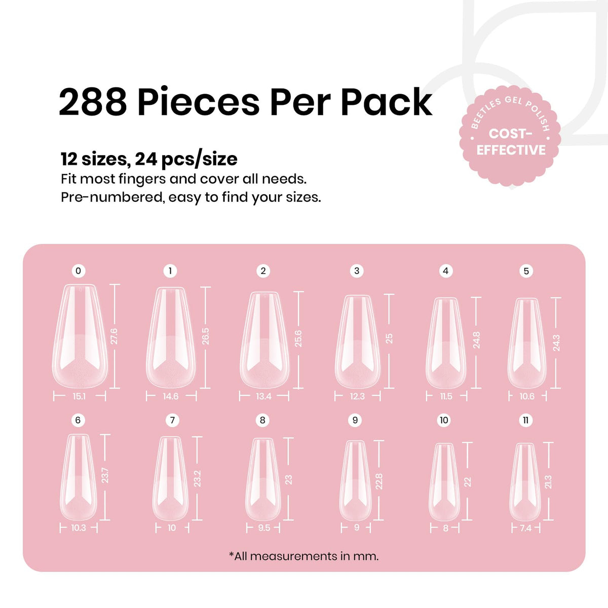 beetles side profile highlighting thicker gel tip durability