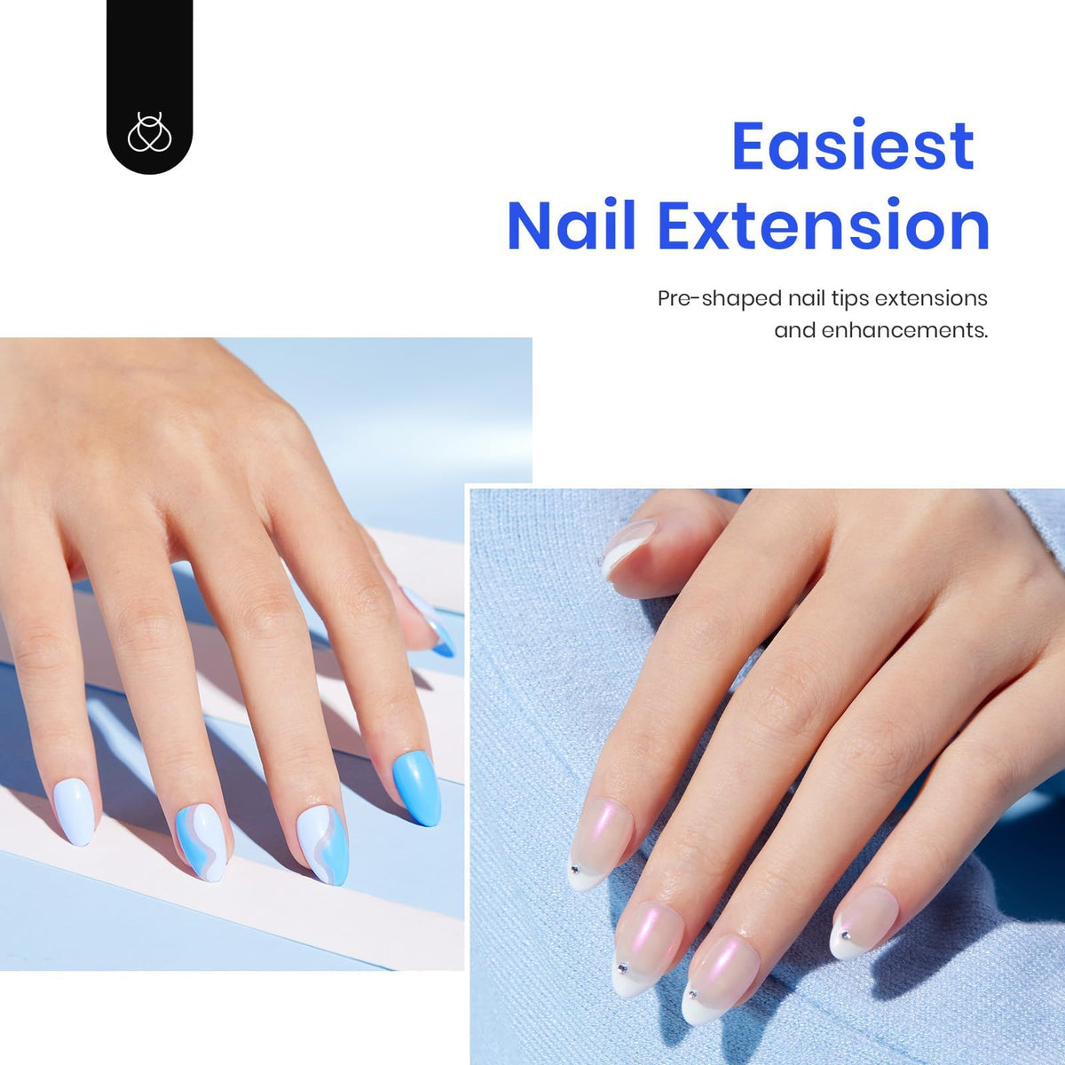 beetles gel polish tip size numbering close-up for accurate fit selection