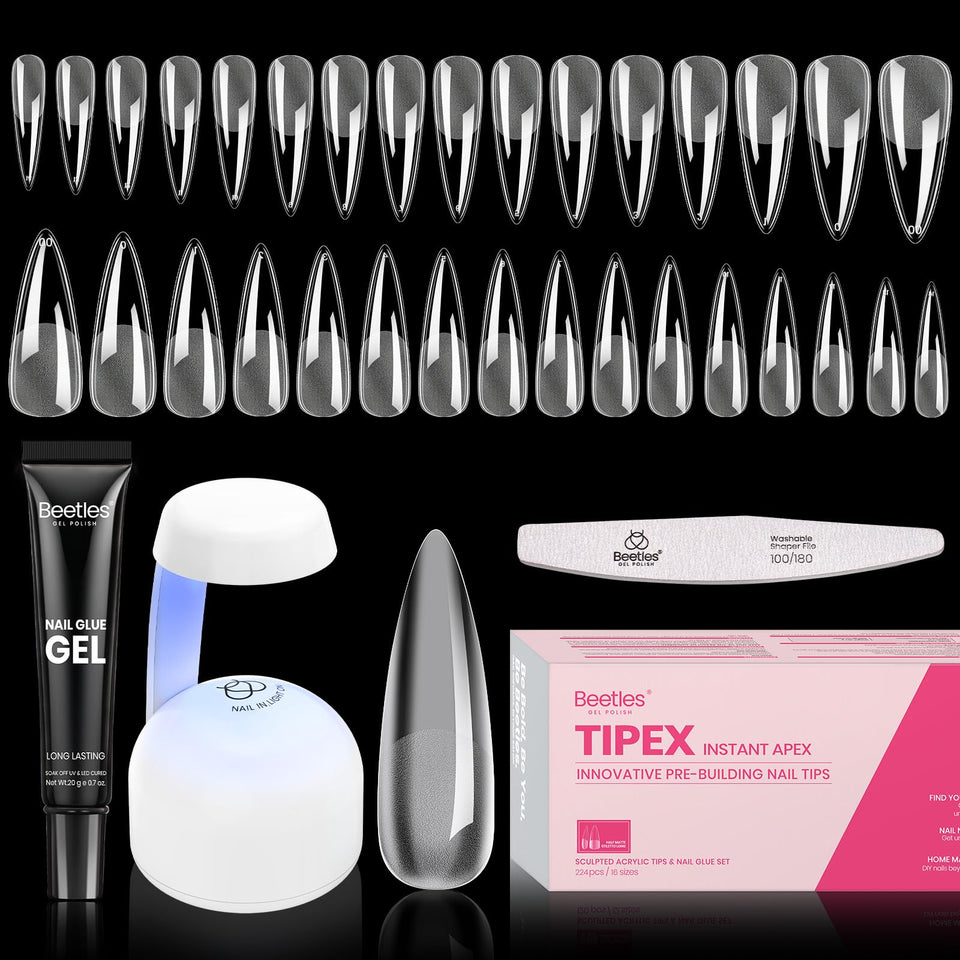 beetles Gel Polish front packaging showing kit contents for easy identification and convenience