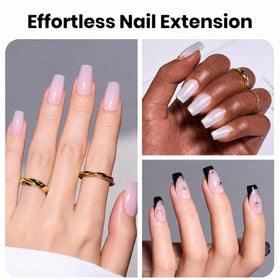 beetles Tipex Lite close-up of apex curve showcasing built-in support for stronger nails