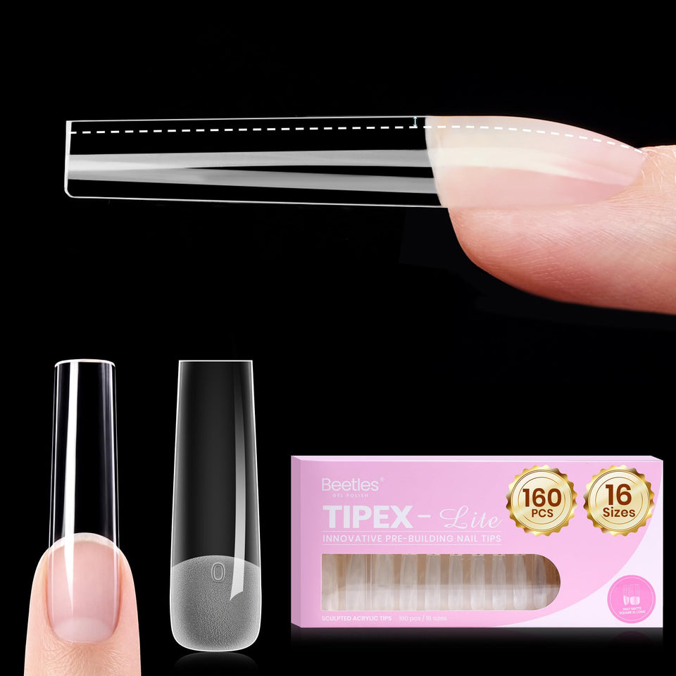 Beetles front packaging showing 160pcs kit for easy salon results