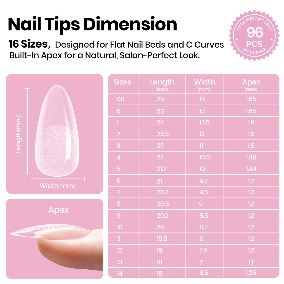 beetles Gel Polish finished almond manicure showcasing salon-like results