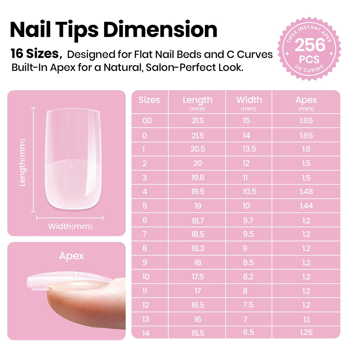 beetles Gel Polish tip applied on natural nail for easy DIY finish