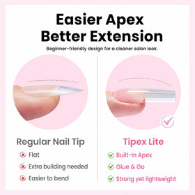 beetles Tipex Lite application in-use with glue and press-on step for quick install