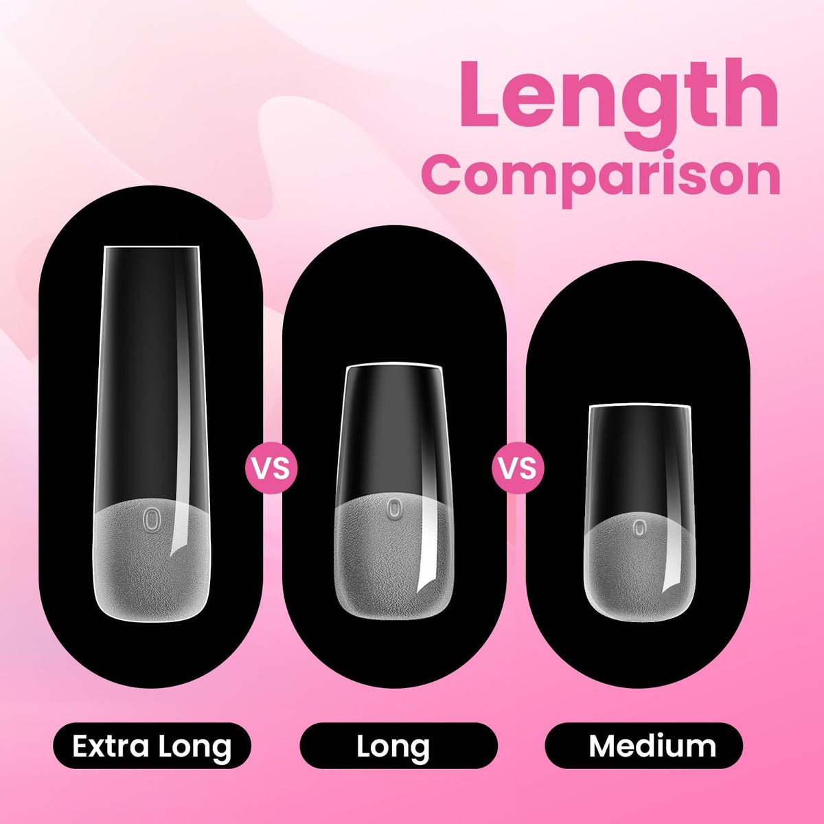 Beetles Gel Polish layout of 16 sizes 00–14 for precise fitting