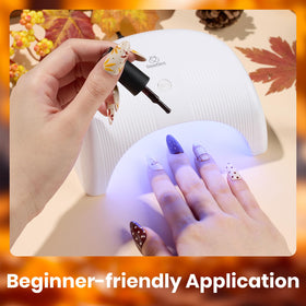 Beetles included toolkit and accessories displayed for complete at-home manicures