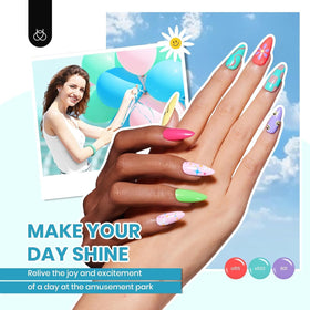beetles tools and accessories arranged for nail prep and removal benefit